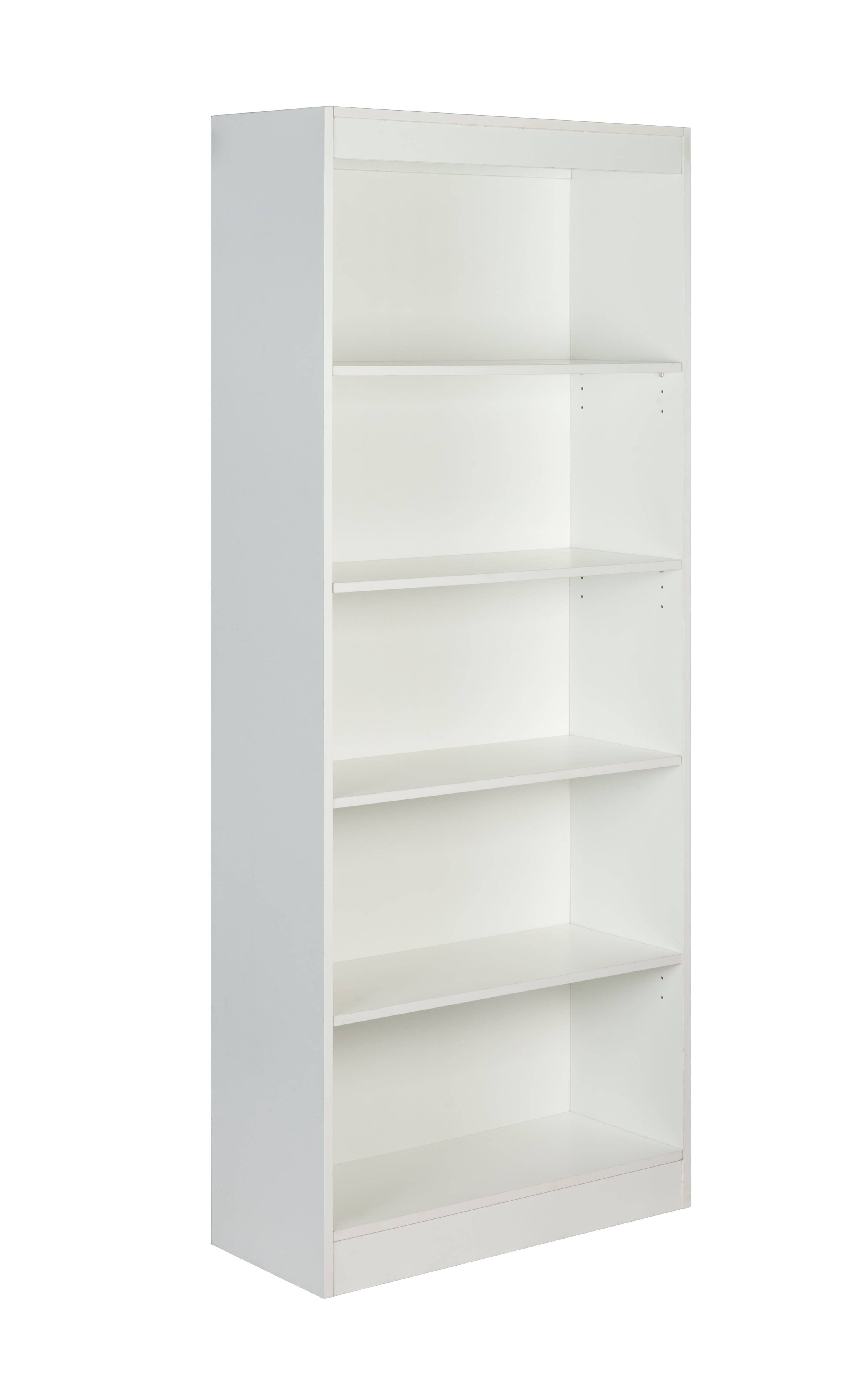 Essential 5Tier Book Shelf, White