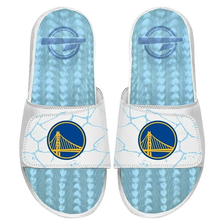 

Men s ISlide White Golden State Warriors Ice Gel Slide Sandals