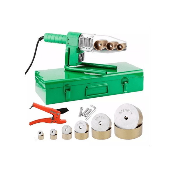 Termofusora Labg Kit Incluye 6 Dados 20mm A 63mm Verde