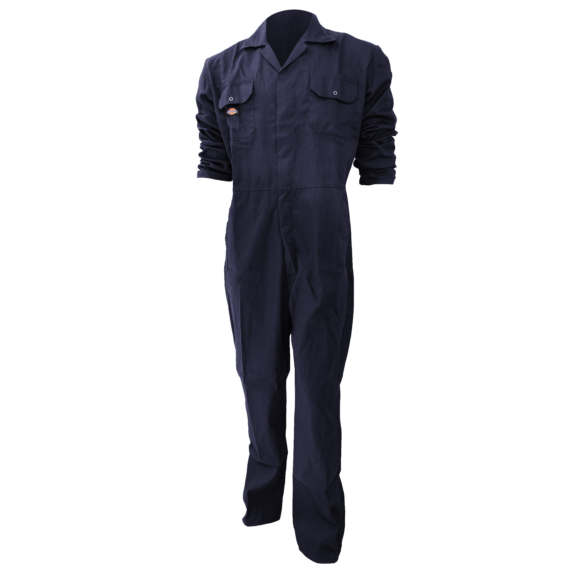 Dickies Redhawk Economy Stud Front Overall Coverall Boiler Suit Navy 