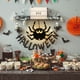 thumbnail image 4 of Lámpara colgante de Halloween Decoración de luces góticas de madera para fiesta de club (arañas), 4 of 5
