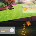 thumbnail image 3 of Solar Watering Can Light  Solar String Lights Waterproof Waterfall String Lights with 36pcs Warm White Led Lights  Outdoor Hanging Solar Lights Metal Retro Decorations, 3 of 8