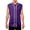 Purple/White, variant on Hat and Beyond Men's Button Down Sleeveless Baseball Jersey Softball Tank Top