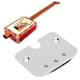 thumbnail image 4 of Placa De Cuello Tele, Instrumento De Placa De Cuello De Guitarra De Jazz Musical Para Caja De Cigarros De 3 Cuerdas, 4 of 8