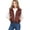 Brown, variant on J. METHOD Women's Puffer Vest High Neck Sleeveless Zipper Clouser Padding Jacket with Pockets Warm Outerwear