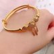 thumbnail image 5 of Pulsera Atrapasueños KAIYANG Ajustable Color Dorado, 5 of 5