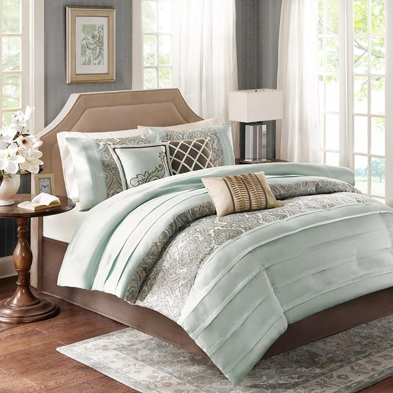 Madison Park Bryant 7 Piece Comforter Set (Queen)