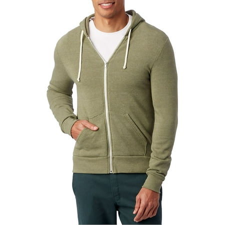 Alternative AA9590 Men's Rocky Eco-Fleece Zip Hoodie