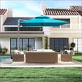 thumbnail image 5 of Patio Umbrella | 9ft Cantilever Tilt for Outdoor Patio, UPF 50+ Protection, Base Not Included | Aluminium | Square, 5 of 9