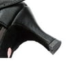 thumbnail image 4 of Itsun Heels Sandals Women,Women Fashion Dancing Rumba Waltz Prom Ballroom Latin Dance Sandals Shoes Black, 4 of 4