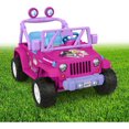 thumbnail image 2 of Power Wheels Jeep Wrangler 12V Ride-On Vehicle, Barbie, 2 of 6