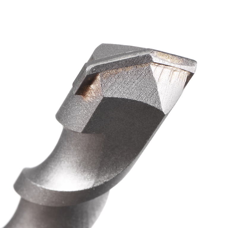 Uxcell 18mm X 350mm Masonry Drill Bit - Carbide Tipped Rotary Hammer Bit With 9mm Square Shank For Concrete & Stone