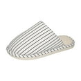 thumbnail image 6 of CHUMUD Women's House Slippers Plush Lined Winter Clogs - Cozy Striped Fleece Slippers with Durable Sole for Indoor Wear, 6 of 9