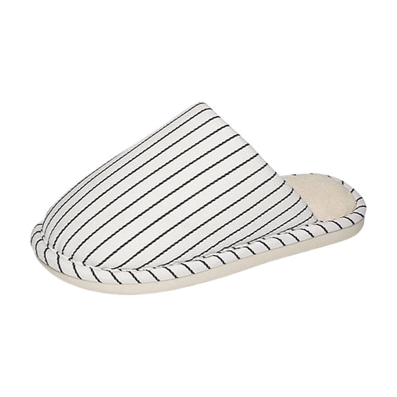 QQAMB Women Cotton Slipper Cozy Memory Foam Scuff Slippers Indoor/Outdoor Slippers Casual Slip on Warm House Shoes