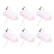 thumbnail image 2 of 6 PCS Pastel de cisne insertando toppers para hornear pasteles de cumpleaños decoraciones de bricolaje, 2 of 7