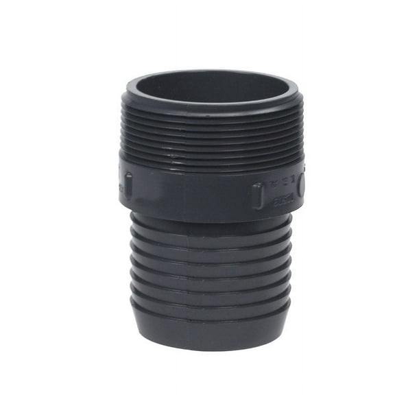 Lasco 1436020RMC Poly Male Pipe Thread Insert Adapter, 2 Inch