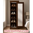 thumbnail image 4 of Zapatera Moderna R21 Muebles con Espejo Corredizo Eko Nogal R21, 4 of 8