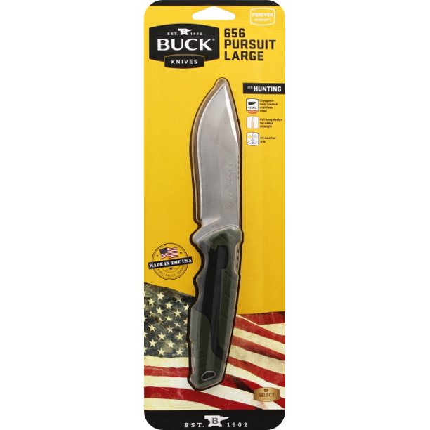 BUCK 658 SMALL PURSUIT FIXED BLADE KNIFE 3.75" 420HC STAINLESS STEEL
