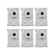 thumbnail image 1 of 6PCS Dust Bags for Deebot X2 / X2 Pro Robot Vacuum Cleaner Parts Activated Carbon Sterilization Garbage Bag, 1 of 5