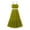 Army Green, variant on Womens Sets 2 Piece Outfits Skirts Summer Trendy Spaghetti Strap Ruffled Crop Top & High Waist Maxi Skirt Casual Going Out Vacation