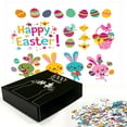 thumbnail image 2 of Ambesonne Easter Jigsaw Puzzle Durable Cardboard, Spring Season Holiday, 1000 pcs, Multicolor, 2 of 5
