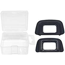 alliebe dk 20 replacement rubber eyecup eyepiece viewfinder for nikon d5500 d5300 d3300 f65 f75 d40 d50 d60 d7