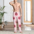 thumbnail image 2 of Fotbe Pig Noses Pantalones de Pijama para Hombre, Pantalones de Dormir, Pantalones de Casa con Cintura Ajustable y Bolsillos-Small, 2 of 6