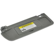 Dorman 74438 Driver Side Sun Visor Panel for Specific Honda Models, Atlas Gray