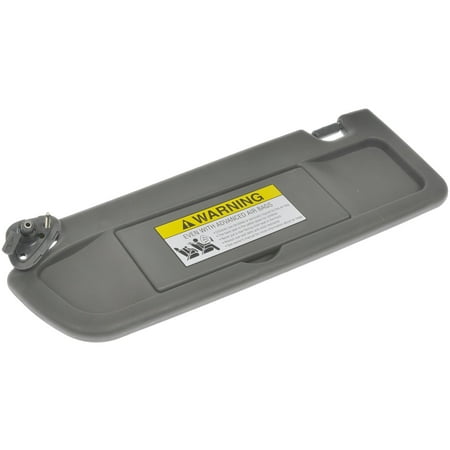 Dorman 74438 Driver Side Sun Visor Panel for Specific Honda Models, Atlas Gray