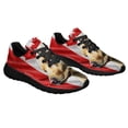 thumbnail image 6 of Yellow Labrador Dog Canadian Shoes Sneakers Black Size 8.5, 6 of 7