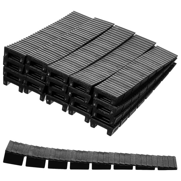 20 piezas cuñas niveladoras para muebles cuñas para mesa cuñas para muebles patas de silla cuñas niveladoras