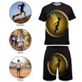 thumbnail image 5 of Kids Tinker Be-l T Shirt Shorts Set 2 Piece Graphic Short Sleeve Outfit Set for Boys Girls, 5 of 8