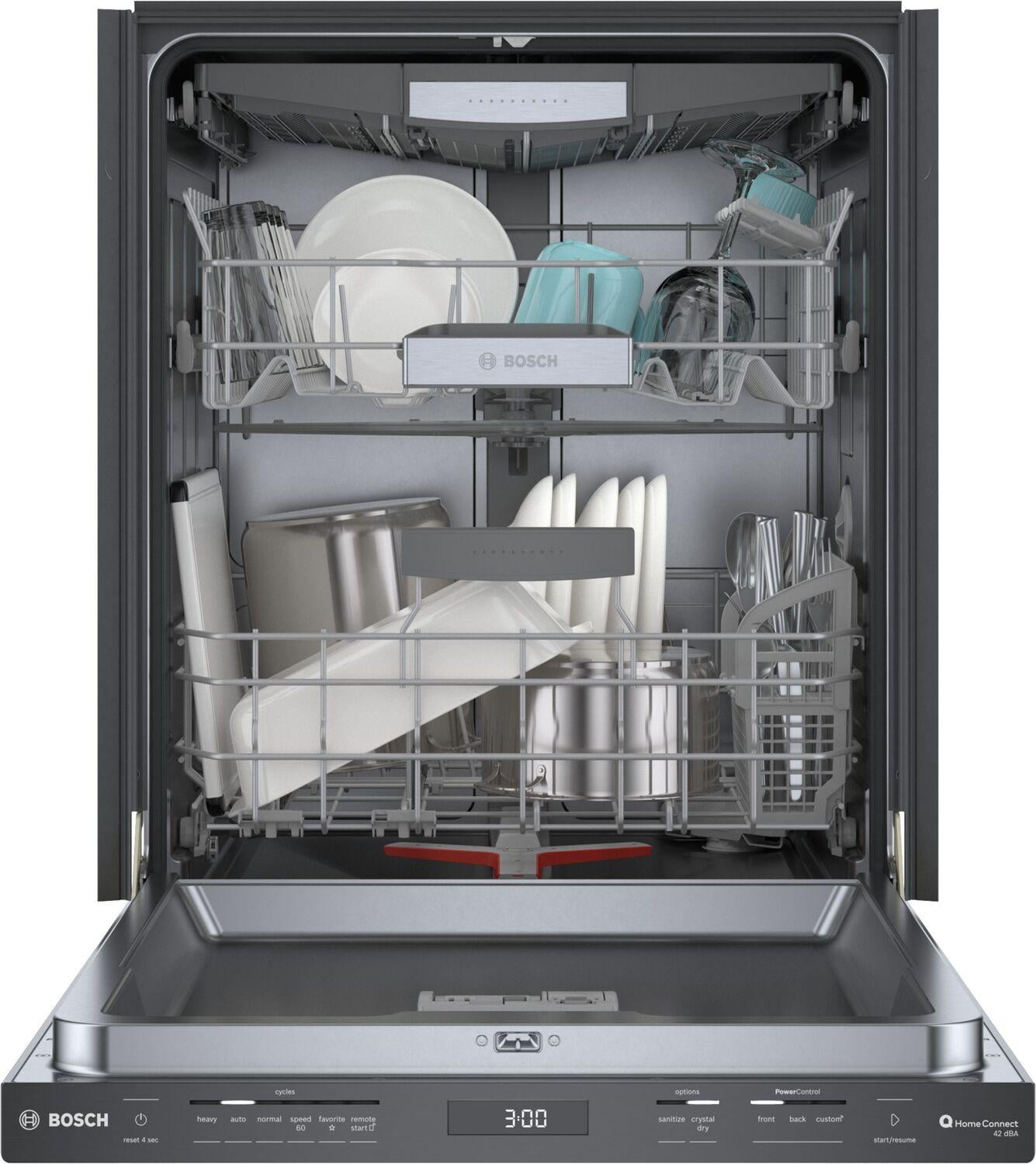 SHP78CM4N 24" Built-in Dishwasher, Pocket Handle, 42Dba, 3rd Rack Flex