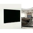 thumbnail image 4 of Audio-Visual Direct Magnetic Black Glass Dry-Erase Board Set - 30" H x 40" L -, 4 of 7