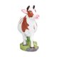thumbnail image 4 of Estatuilla de Ganado Escultura Animal Artesanía de Resina Modelo de Vaca Marrón y Blanco Adorno Figura de Ganado Simulada Coleccionables Estatuas de Vaca de Granja de Campo ANGGREK  Otros, 4 of 8