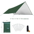 thumbnail image 4 of Toldo TFixol, lona impermeable para tienda de campaña, toldo plegable con poste para acampar, 4 of 8