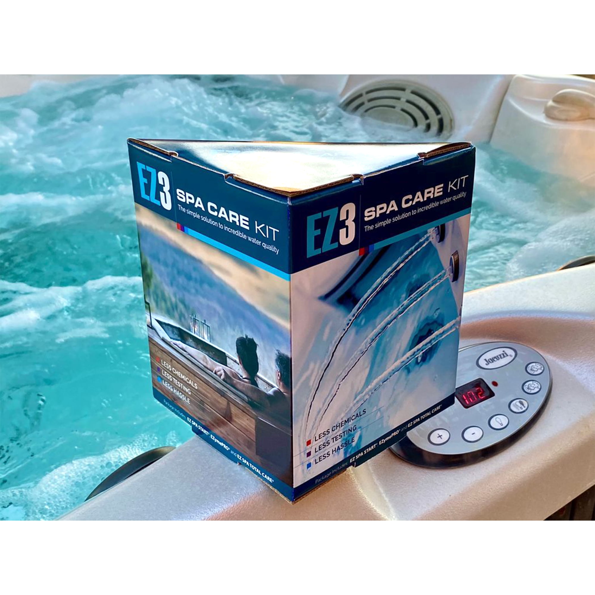 EZ Spa EZ3 Spa Care Kit for 3 in 1 Swimming Pool & Spa Chemical Maintenance