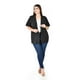thumbnail image 5 of Blazer de manga corta Roman Fashion /Tallas Extras, 2561 (Negro) negro 42, 5 of 6
