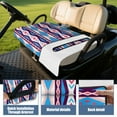 thumbnail image 4 of 51" x 31" Microfiber Golf Cart Bench Seat Cover, Universal Fit for EZGO, Club Car Onward, Yamaha, 4 of 8