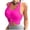 Hot Pink, variant on Women's Push up Slim Top Colored Beach Swimsuit String Thong Bikini Mens Bikini Womens Bikini Bathing Suits Large Bust Bikini Top Bikini Thongs High Leg Bikini Bottoms Crop Bikini Top Knot