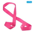 thumbnail image 3 of Uxcell 126cmx3.8cm Ski Carrier Strap, 2 Pack Snowboard Boot Carrying Strap Bright Pink, 3 of 7