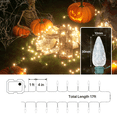thumbnail image 3 of Magshion Christmas Multiple/Warm Color Fairy Lights with Timer and 8 Mode Controller, Holiday 17.3Ft String Light with 50 Replaceable LED Bulbs, 3 of 10