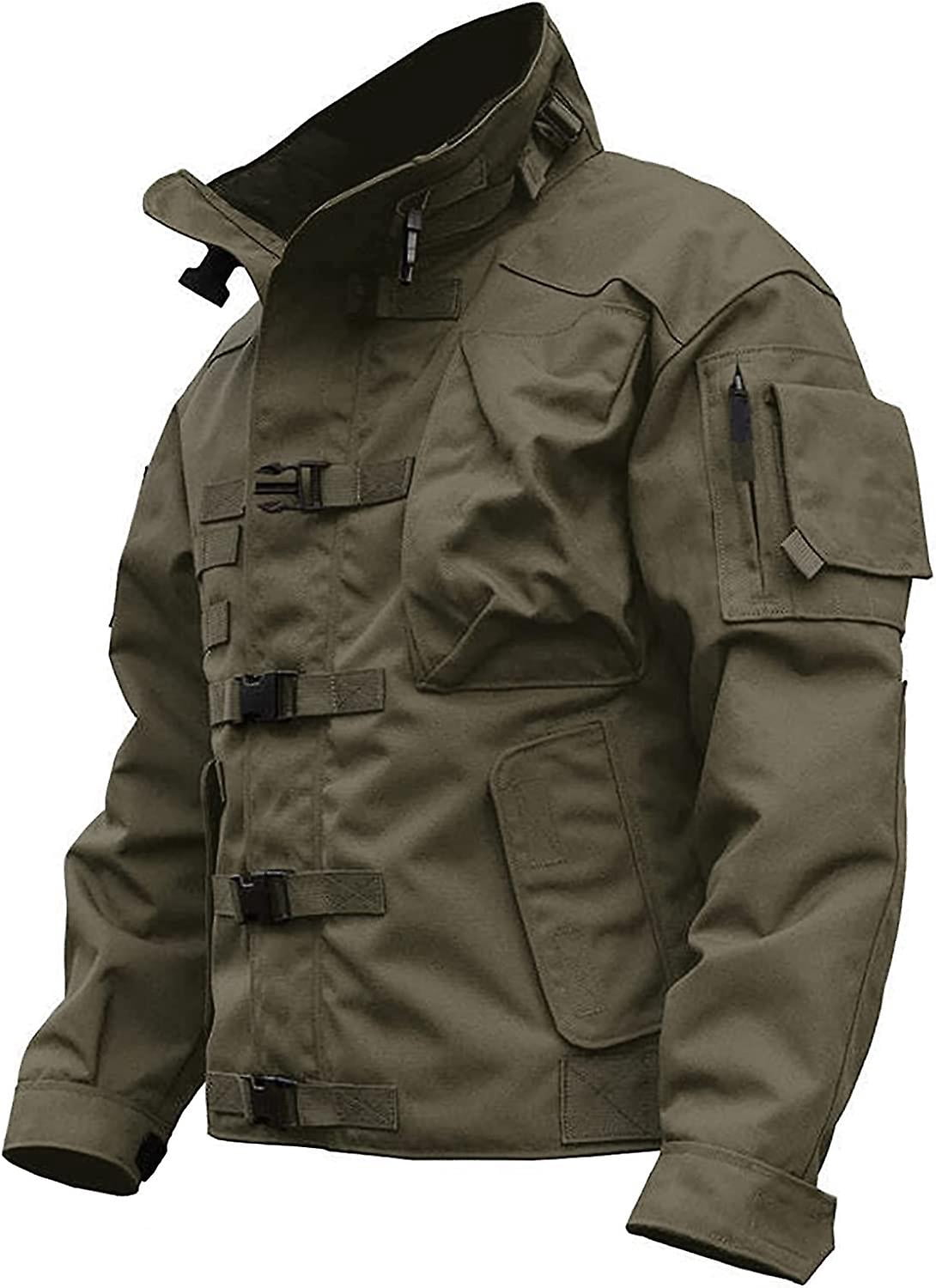Men's Military Jacket Outdoor Tactical Waterproof Jacket Army