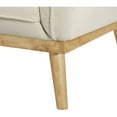 thumbnail image 5 of Meridian Furniture Nolita Cream Boucle Fabric Loveseat, 5 of 15