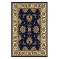 thumbnail image 5 of Radici 1330-1244-NAVY Noble Rectangular Navy Blue Traditional Italy Area Rug- 2 ft. 2 in. W x 8 ft. H, 5 of 5