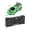 Green, variant on Mini Soda Can Remote Control Car, Rechargeable RC Vehicle with LED Lights, 4-Direction Control Pocket Racing Car for 3-5 Years