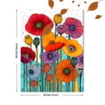 thumbnail image 3 of Qisvanset Park Walking Couple Impressionist Canvas Print 12x16 Inch Lobby Art, 3 of 8