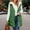 Green, variant on Long Vest Women Outerwear Reversible 2024 Fall Winter Warm Sleeveless Zip Up Hoodie Coat With Pockets Jackets Outerwear Women plus Size 4x down for It All Jacket Parks A Hunker down Jacket Oily Coat