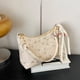thumbnail image 3 of Bolso de mano para mujer, bolsos de paja, bolso de mano de verano, bolso para axilas de playa tejido (Beige), 3 of 4