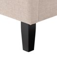 thumbnail image 3 of CorLiving Bellevue Upholstered Adult King Platform Bed with Slats and Panel Tufted Headboard - No Box Spring Required, 3 of 9